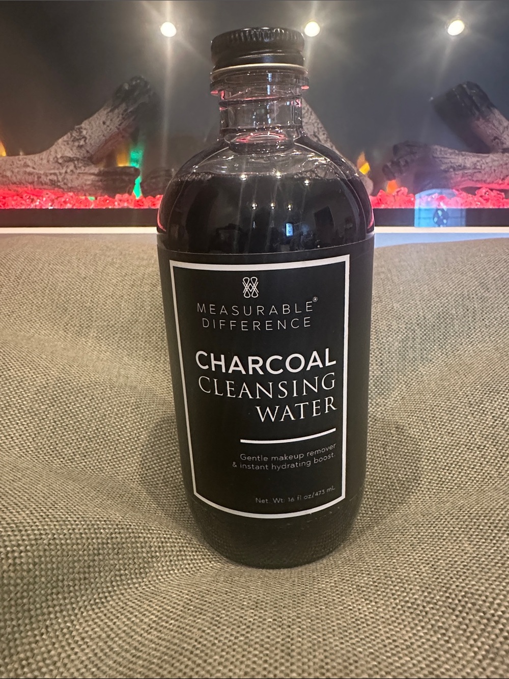 Measurable Difference Charcoal Cleansing Water - Black